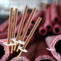 100x Profi Wachsfackeln 60 Min Fackeln Fackel Gartenfackel