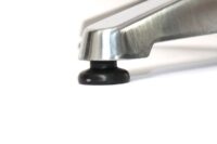 10er-Set Alu-Bistrotisch rechteckig Gartentisch Set 60cm