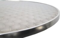 10er-Set Aluminium Stehtisch klappbar höhenverstellbar Ø60cm