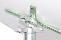 10er-Set Aluminium Stehtisch klappbar höhenverstellbar Ø60cm