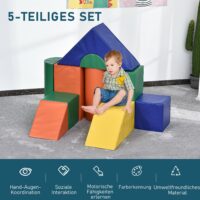 11tlg. Bauklötze XXL Schaumstoff Bausteine