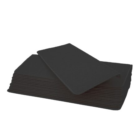 15er-Set Stufenmatten Treppenteppich 65x25cm schwarz-anthrazit