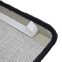 15er-Set Stufenmatten Treppenteppich 65x25cm schwarz-anthrazit