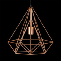 Hängeleuchte Diamond Industrial ø40cm Kupfer