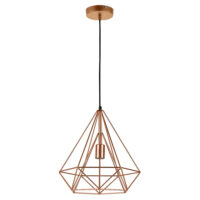 Hängeleuchte Diamond Industrial ø40cm Kupfer