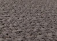 2-Sitzer Loungesofa Chenille Stoff Öko-Tex hellgrau