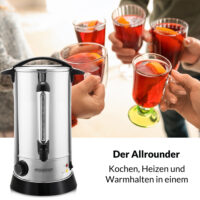 20L Edelstahl Glühweinkocher Wasserkocher