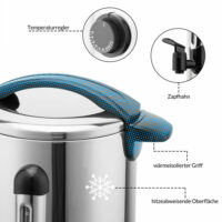 20L Edelstahl Glühweinkocher Wasserkocher