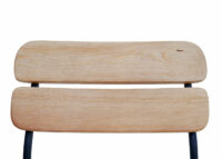 2er-Set Barhocker JAM-G71 Bistrostuhl Industrial Holz naturbraun