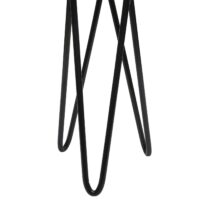 2er-Set Beistelltisch JAM-A80 Kaffeetisch Industrial Echtholz