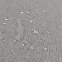 2er-Set Aluminium-Gartenstuhl Outdoor Seilgeflecht anthrazit