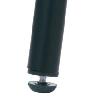 2er-Set Aluminium-Gartenstuhl Outdoor mit Textil Seilgeflecht grün