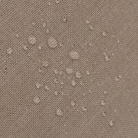 2er-Set Aluminium Gartenstühle mit Seilgeflecht und Kissen beige