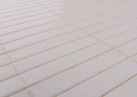 2er-Set Bambus Aufbewahrungskörbe Ordnungsbox 33x33x23cm weiss