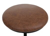 2er-Set Barhocker höhenverstellbar drehbar Industrial braun