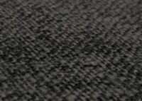 2er-Set Esszimmerstuhl Bugholz Stoff Öko-Tex Walnuss dunkelgrau