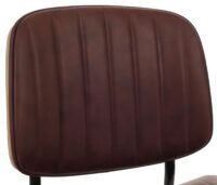 2er-Set Esszimmerstühle Bugholz Kunstleder Öko-Tex natur braun