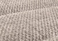 2er-Set Esszimmerstühle Bugholz Stoff Öko-Tex Walnuss hellgrau