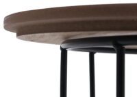 2er-Set Couchtisch Beistelltisch Kaffeetisch Loungetisch Industrial Eiche