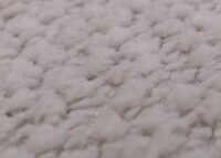 2er-Set Esszimmerstühle drehbar Bouclé Öko-Tex hellgrau