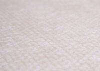 2er-Set drehbare Esszimmerstühle Chenille Öko-Tex creme