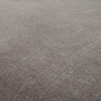 2er-Set drehbare Esszimmerstühle Metall & Stoff grau