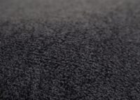 2er-Set drehbare Esszimmerstühle Stoff mit Metallgestell anthrazit