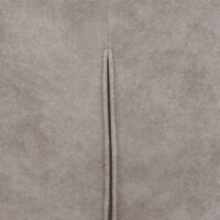 2er-Set drehbare Esszimmerstühle Stoff Kunstleder creme