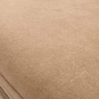 2er-Set Esszimmerstühle drehbar Stoff mit Metallgestell beige