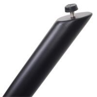 2er-Set drehbare Esszimmerstühle Wildleder-Optik braun