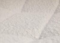 2er-Set Esszimmer Drehstuhl Bouclé Stoff Stahlgestell beige