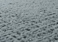 2er-Set Esszimmerstuhl mit Armlehne Chenille Edelstahl blau-grün