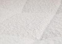 2er-Set Esszimmerstuhl Drehstuhl Bouclé Stoff/Textil creme