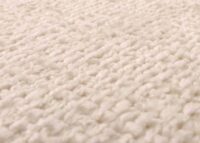 2er-Set Esszimmerstühle Edelstahl Chenille Öko-Tex creme