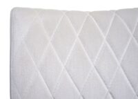 2er-Set Freischwinger Stühle Samt Stahl pulverbeschichtet creme-beige