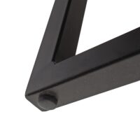 2er-Set Freischwinger Stühle Samt Stahl pulverbeschichtet creme-beige