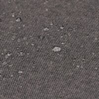 2er-Set Gartenstühle wetterfest Aluminium Seilgeflecht Kissen grau