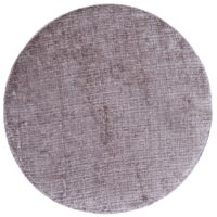 2er-Set Hocker höhenverstellbar drehbar Chenille 37cm braun