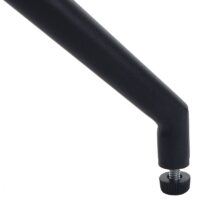 2er-Set Esszimmerstuhl Küchenstuhl drehbar Bouclé Öko-Tex creme