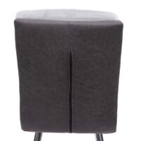 2er-Set Esszimmerstühle Kunstleder Samt MVG-zertifiziert grau