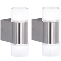 2er-Set LED Wandleuchten Strahler Wandlampen inkl. Leuchtmittel