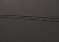 2er-Set Esszimmerstühle Polsterstuhl Kunstleder dunkelgrau