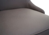 2er-Set Esszimmerstuhl Polsterstuhl Stoff Massivholz dunkelgrün-grau