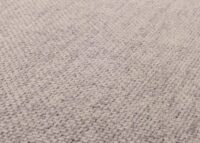 2er-Set Esszimmerstühle Polsterstuhl Stoff Metall hellgrau