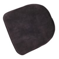 2er-Set Esszimmerstuhl Polsterstuhl Stoff Metall dunkelgrau