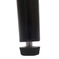 2er-Set Esszimmerstuhl Polsterstuhl Stoff Metall dunkelgrau