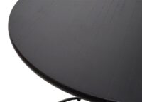 2er-Set Sitzhocker & Beistelltisch MDF Metall Kunstleder braun