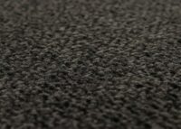 2er-Set Esszimmerstühle Stoff Massivholz natur Gestell schwarz