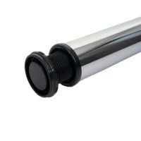 2er-Set klappbare Tischbeine Edelstahl-Optik für Schreibtisch 72cm