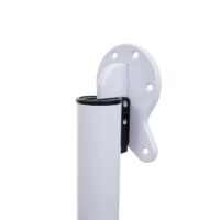 2er-Set klappbare Tischbeine für Schreibtisch/Esstisch 72cm weiss